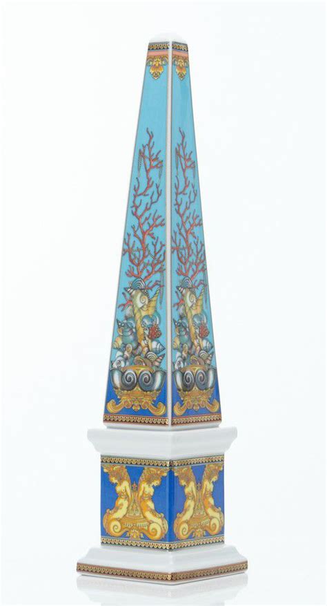 Versace Porcelain Obelisk from Tresors de la Mer Collection